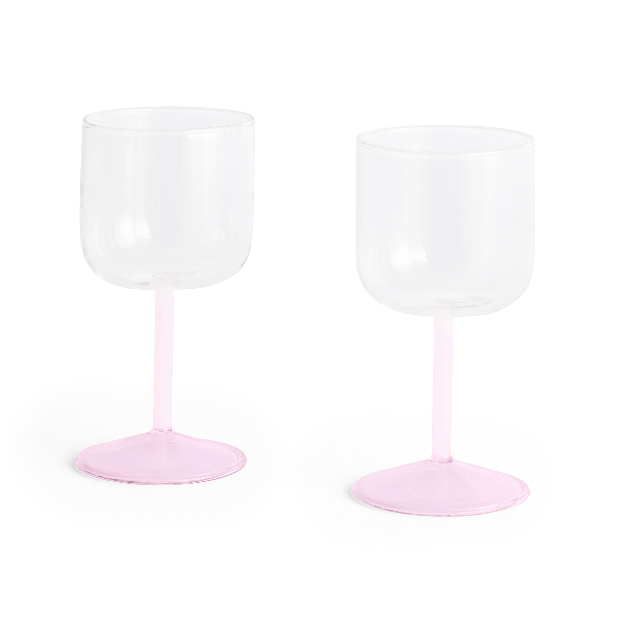 HAY Tint Vinglas 2 Stk – Klar/Jade/Lyserød Tilbud!