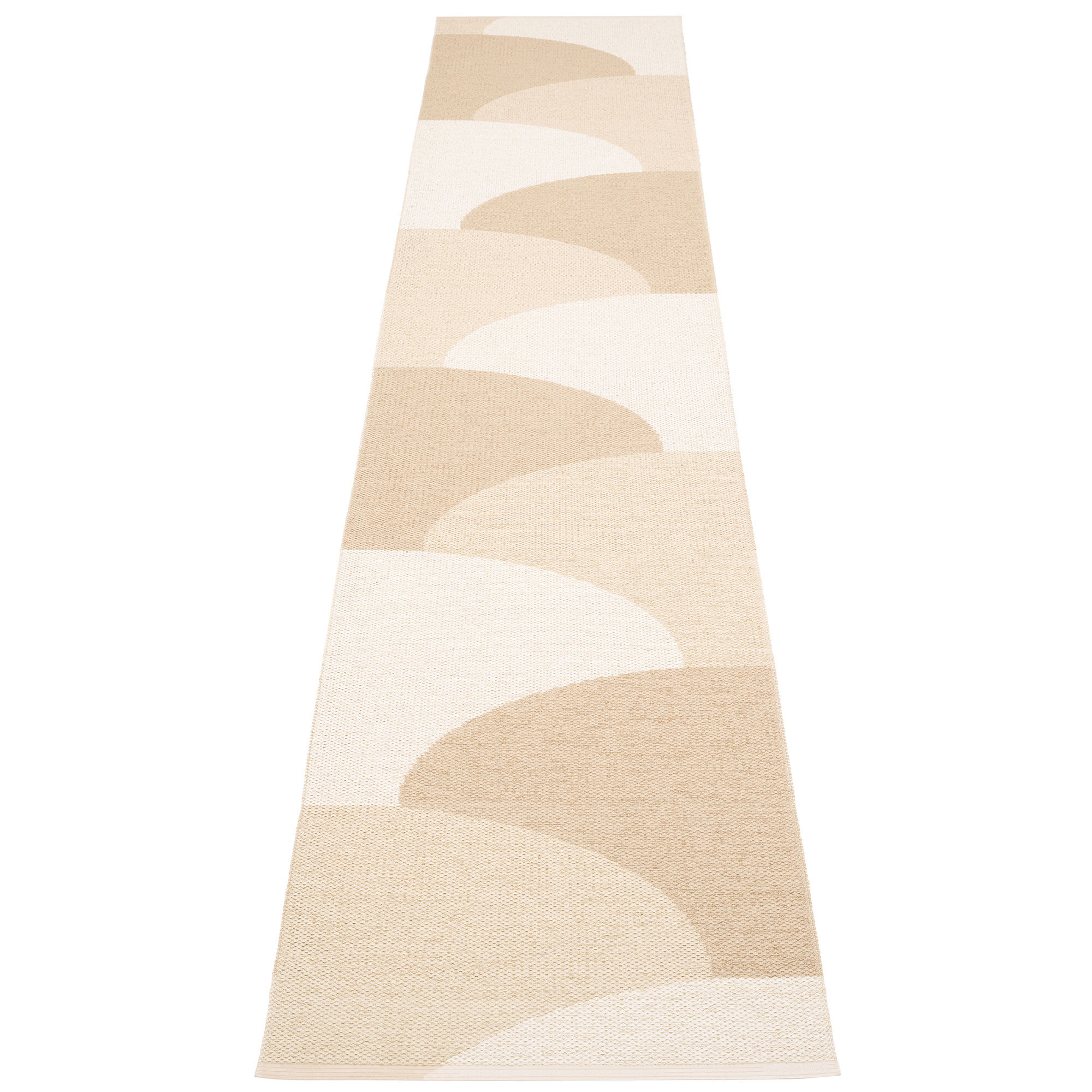 Pappelina Hill Tæppe 70x360 Cm - Beige Creme Tilbud