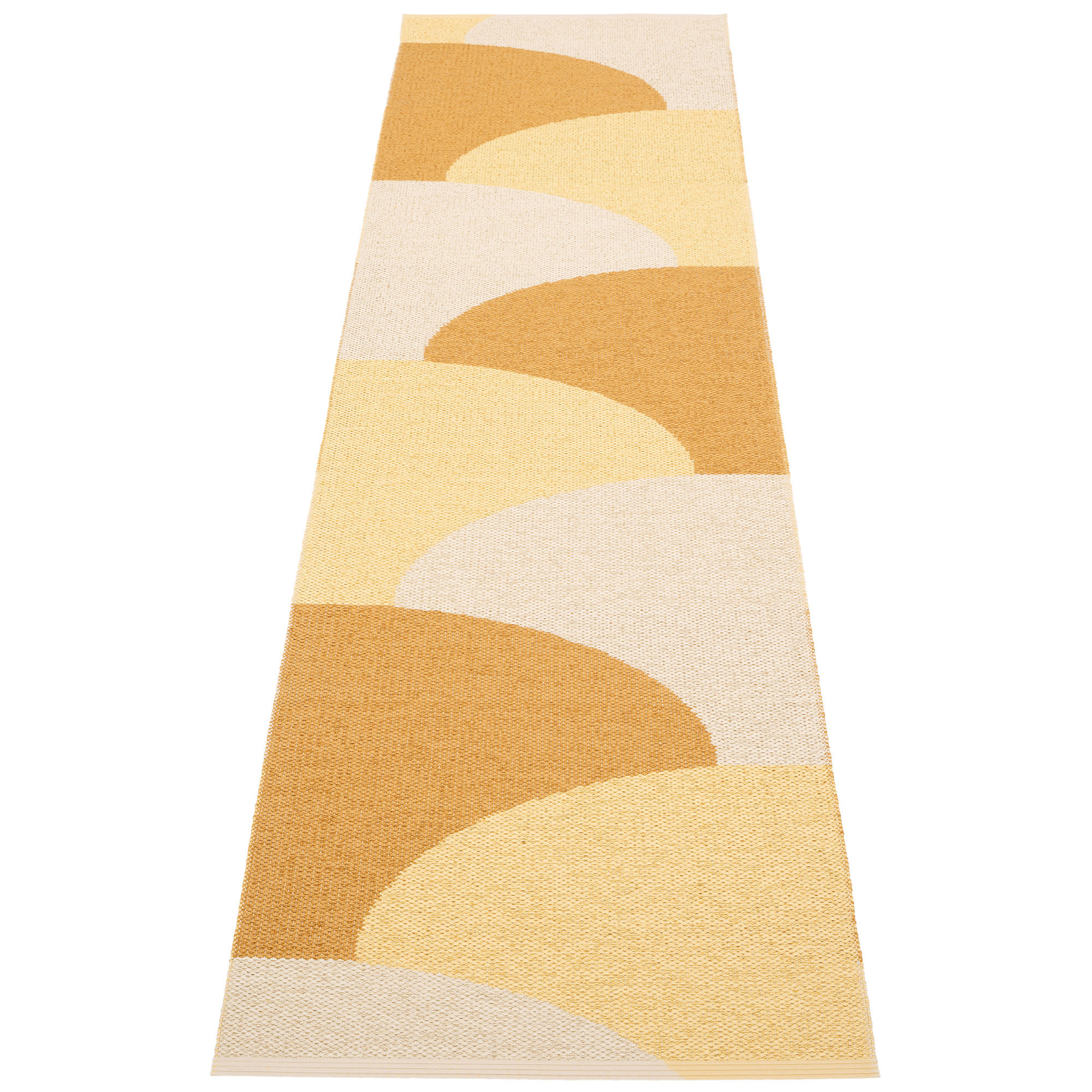 Pappelina Hill Tæppe 70x270 Cm  Creme Lysgul Okker