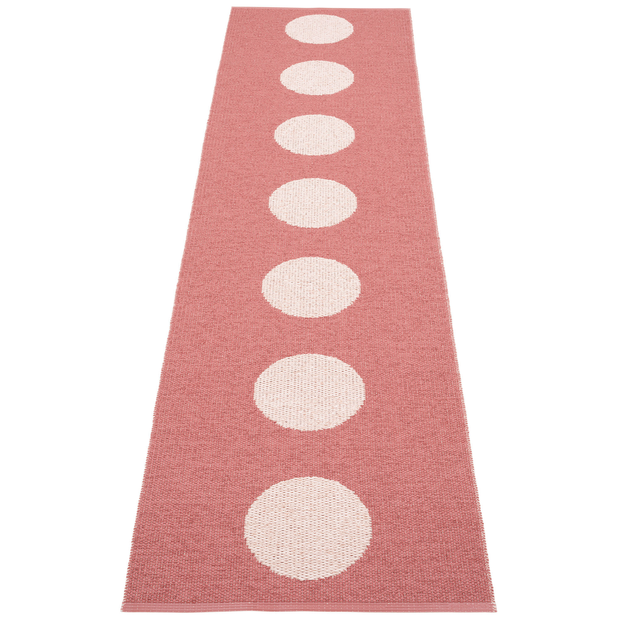 Pappelina Vera Pop Tæppe 70x280 Cm - Blush Pink Tilbud