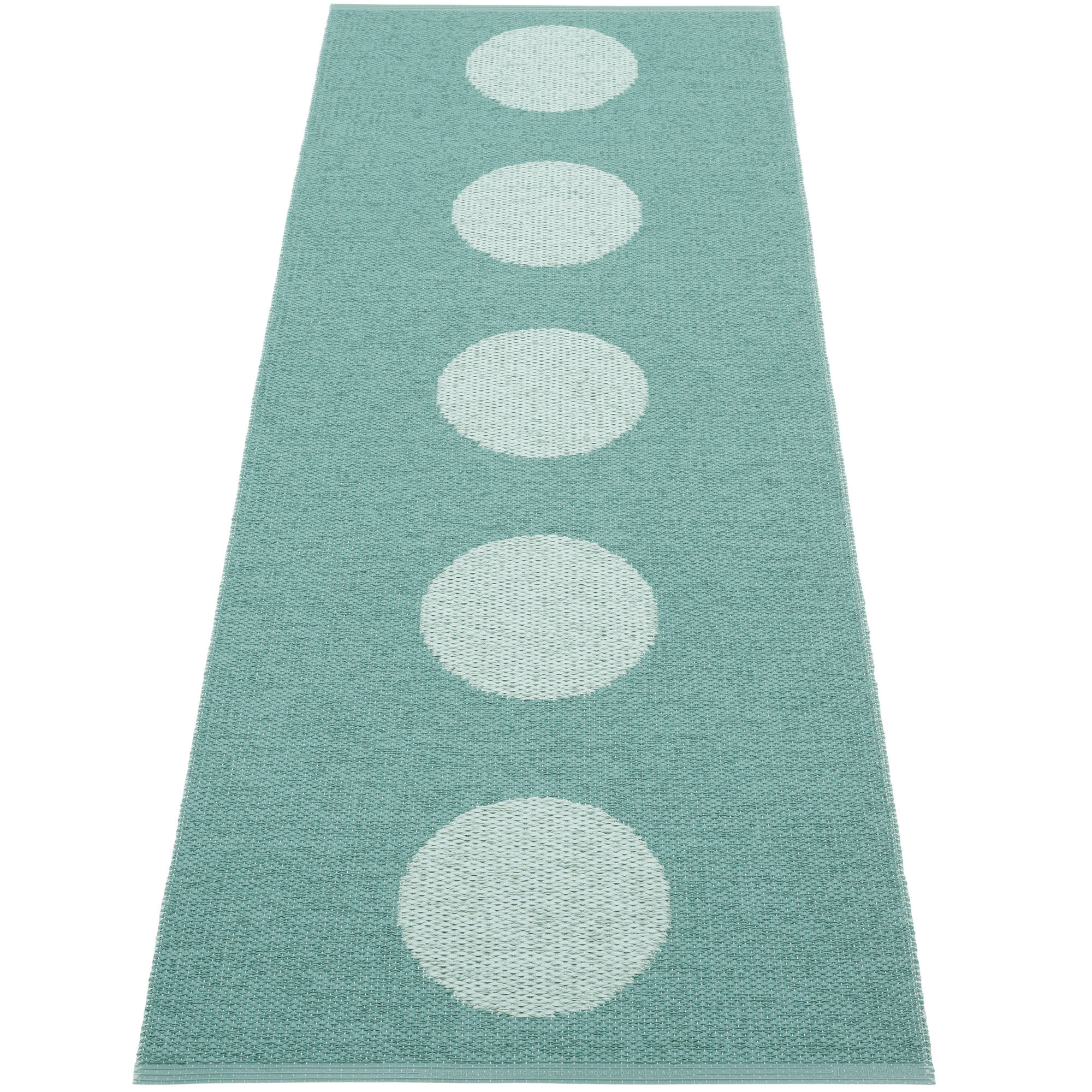 Pappelina Vera Pop Tæppe 70x200 Cm - Jade Turkis Tilbud