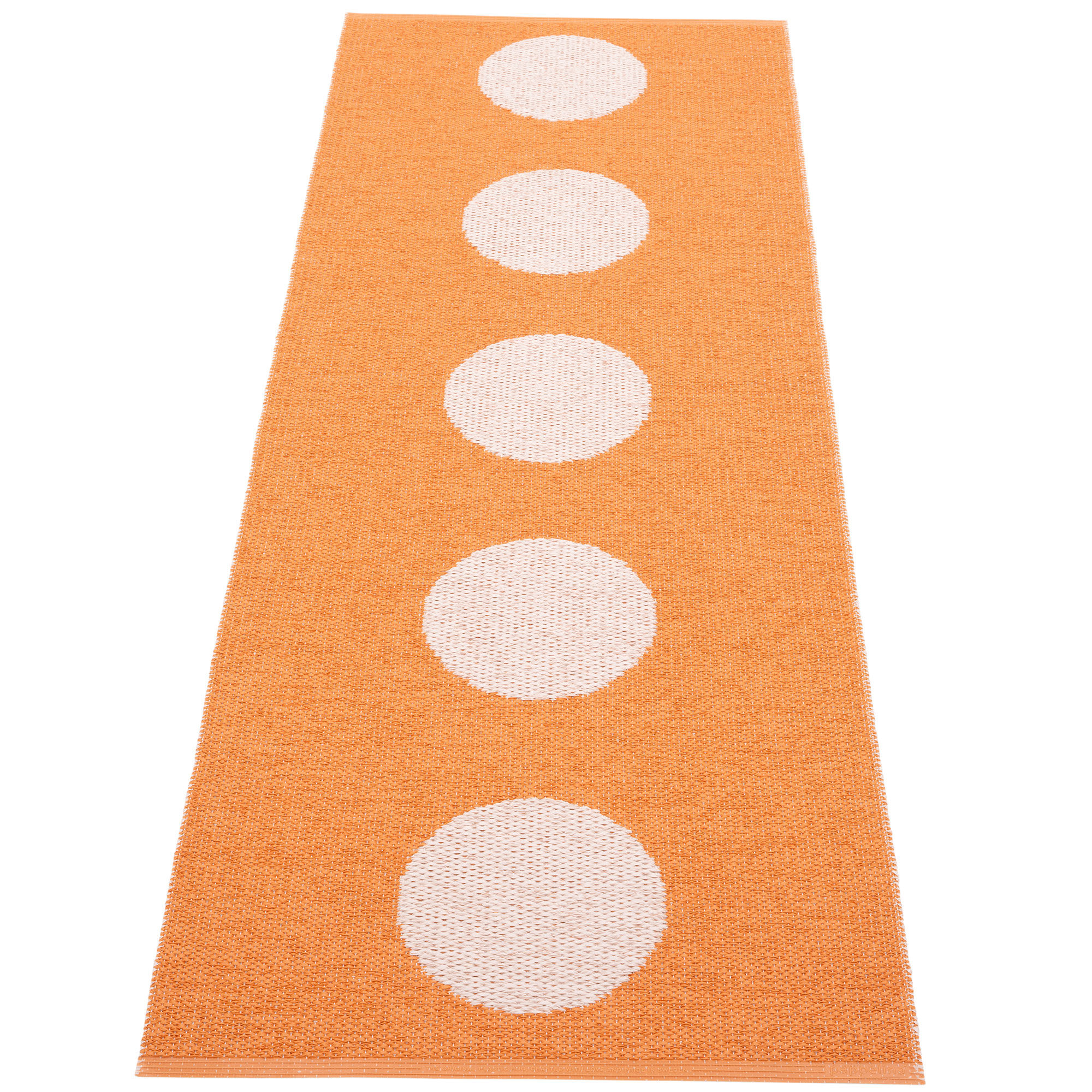 Pappelina Vera Pop Tæppe 70x200 Cm - Orange Pink Tilbud!