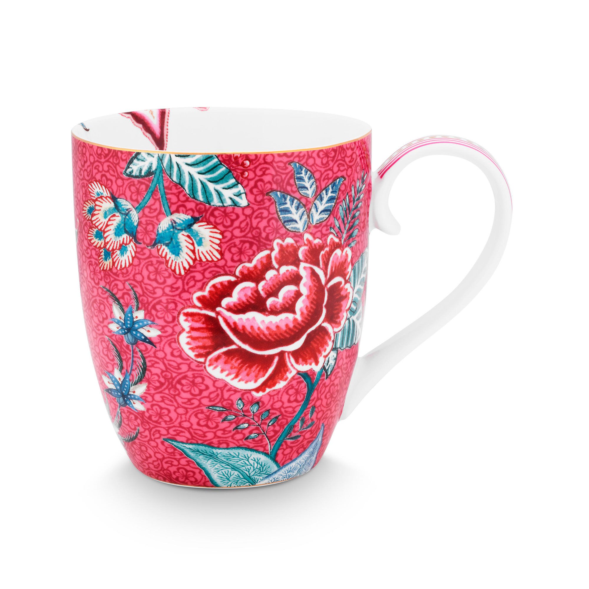 Pip Studio Flower Festival Krus 45 Cl  Rosa