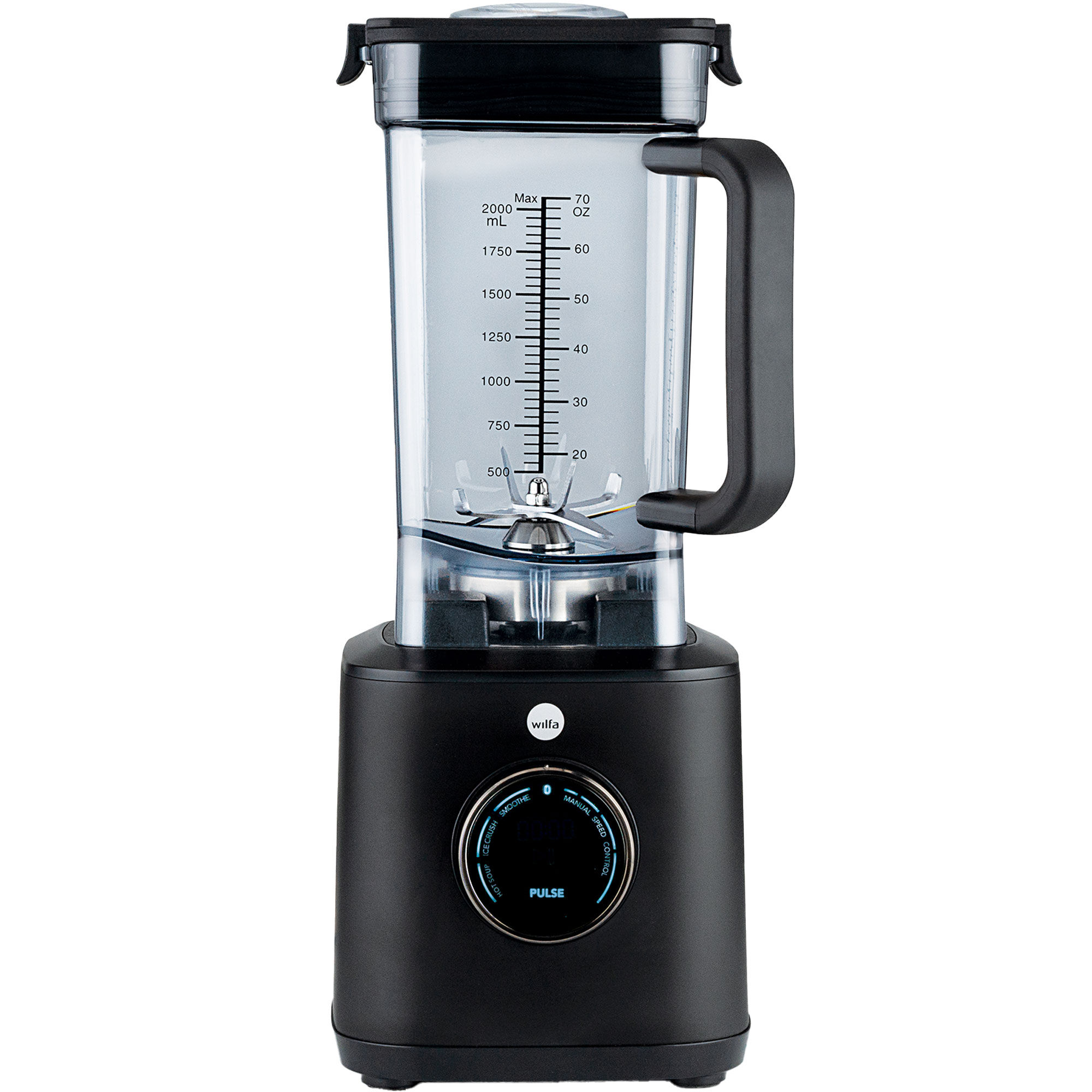 Wilfa Powerfuel Xl Blender 2 Liter  Sort
