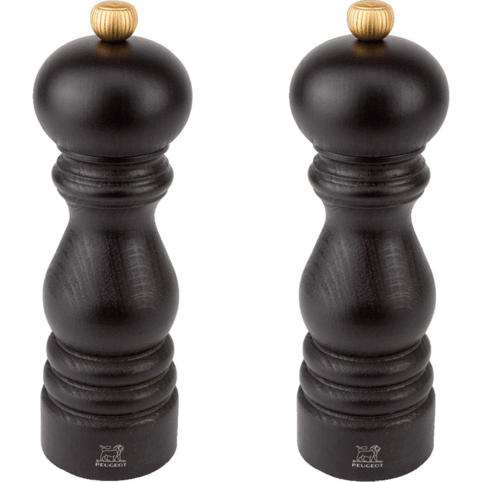Paris Duo Salt  Og Peberkværn 18 Cm  Chocolate