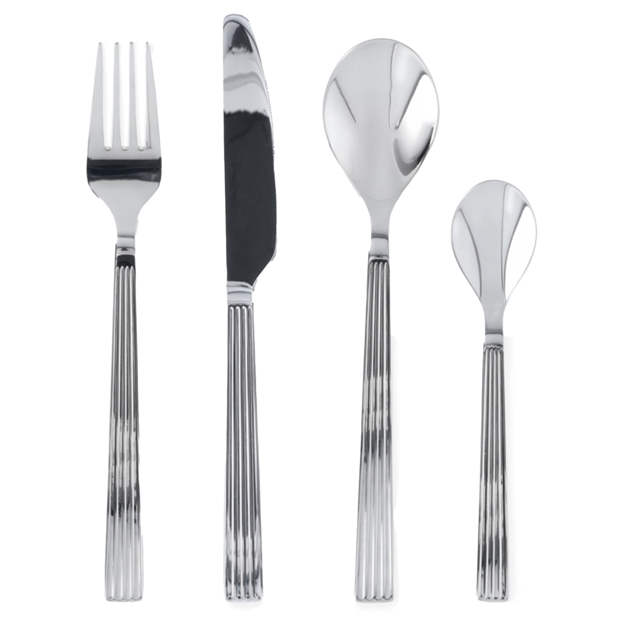 Rosendahl Gc Nouveau Bestiksæt i Stål - 16 Dele på Tilbud!