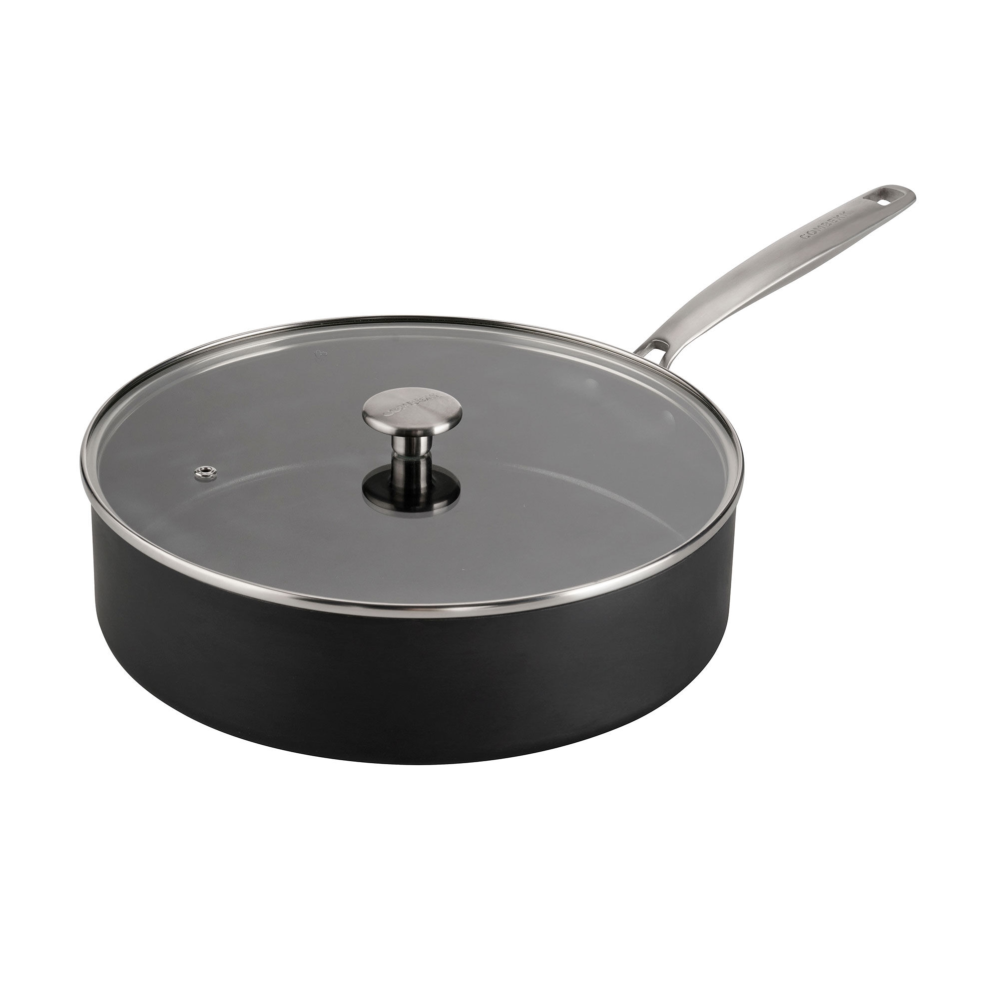 Combekk Sauterpande Med Stålhåndtag ø28 Cm 5 Liter  Sort