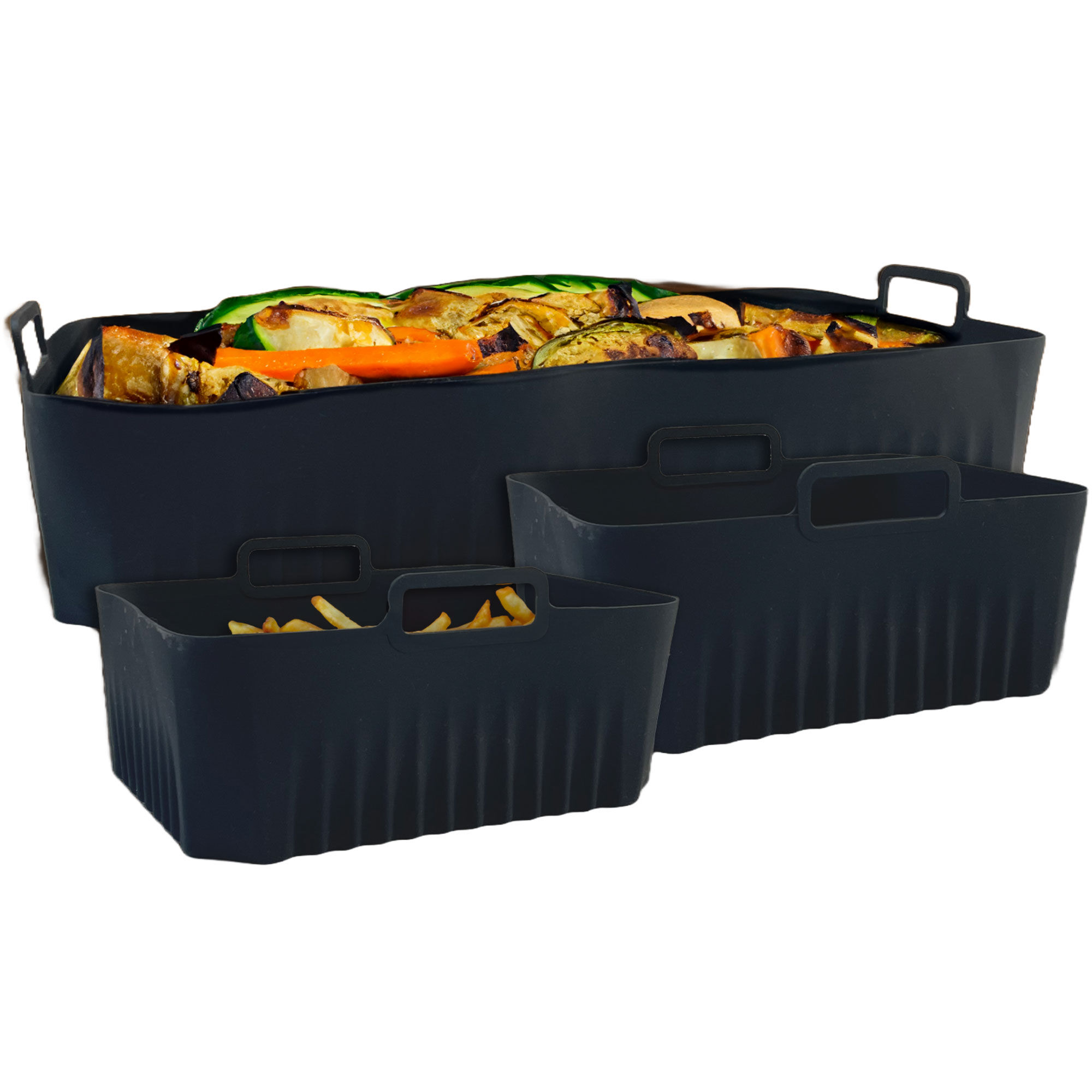 H? Ws Silikoneform Til Airfryer  3 Stk