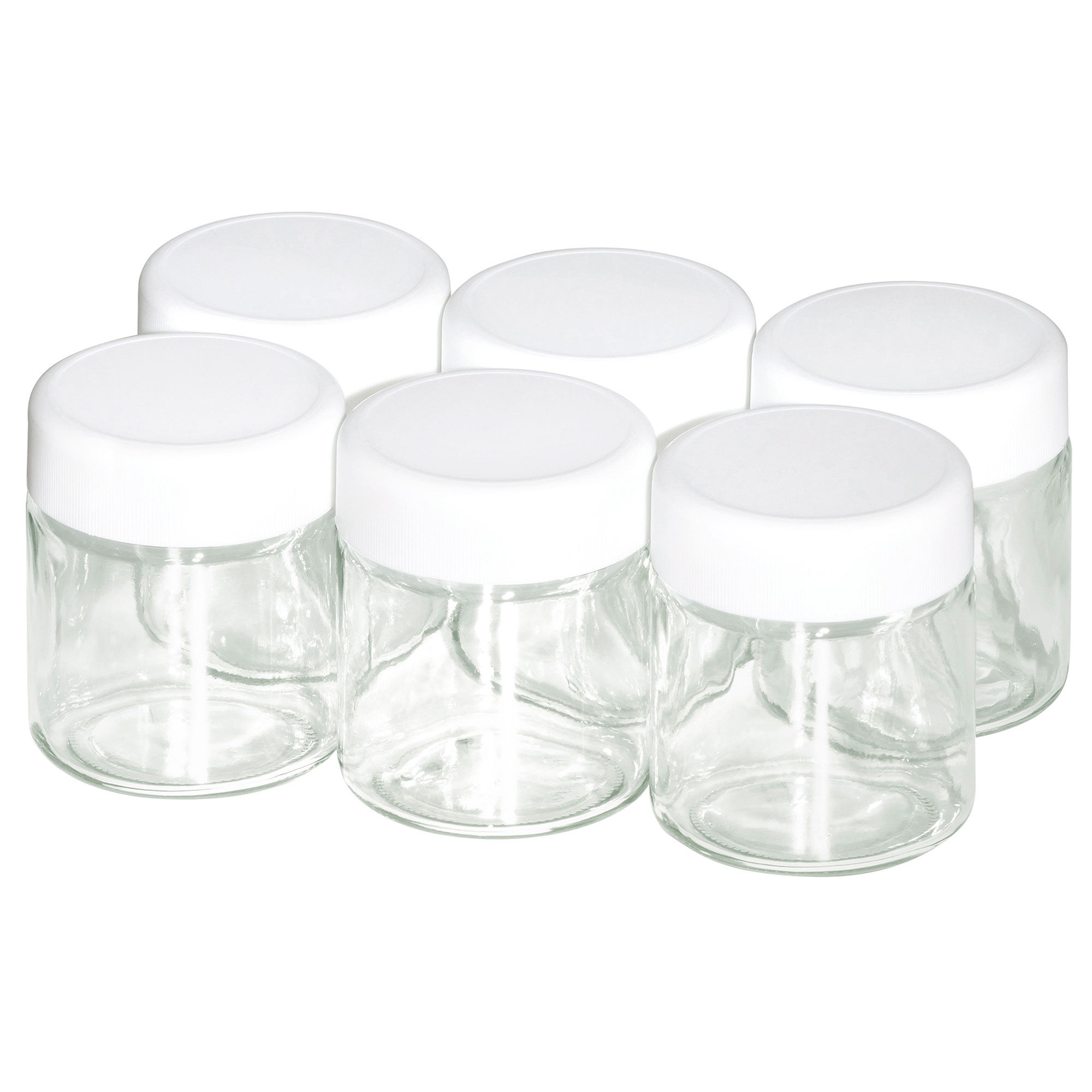 Steba Yoghurtglas Med Låg 6 Stk