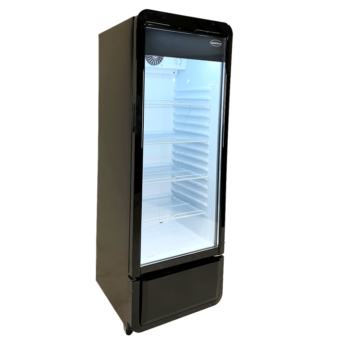 Køleskab   Displaykøleskab   1 Dør  Sort   Indbygget Led Lys   Smart Design