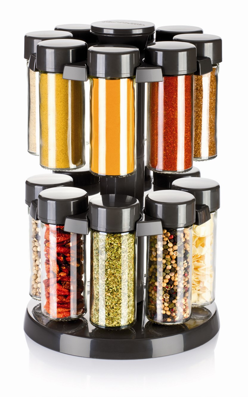 Krydderi Karrusel Med 16 Glas Fra Tescoma   Billig Fragt